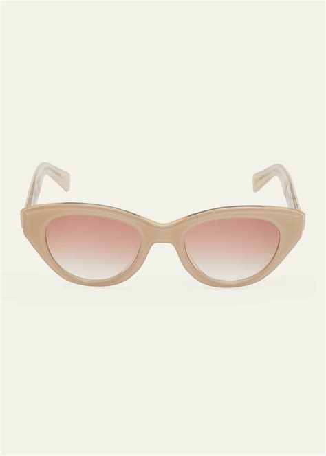 garrett leight cat-eye sunglasses